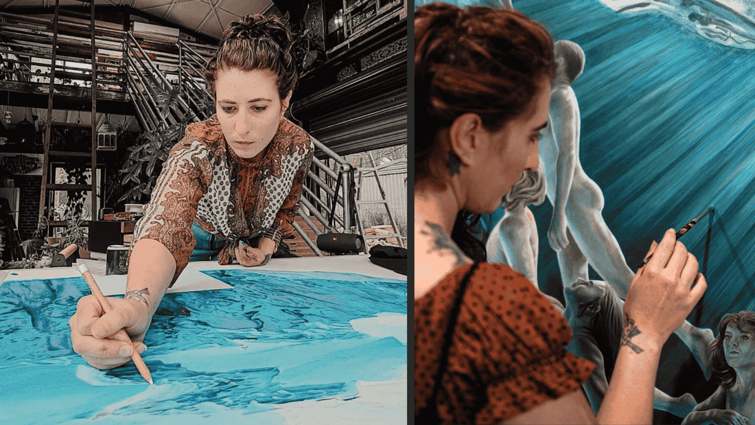 The Joy of Layering: Benzie's Watercolor and Pencil Technique