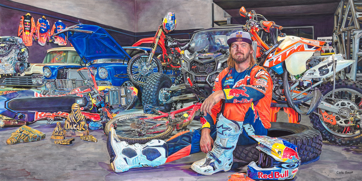 Toby Price Limited edition print