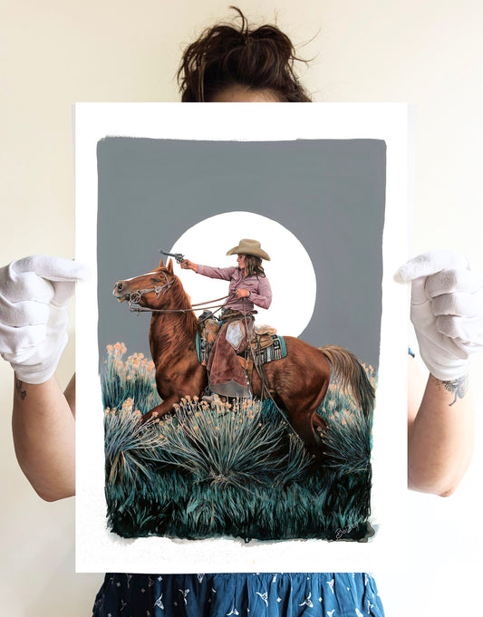 Under the Western Moon 🌙 Limited Edition Prints