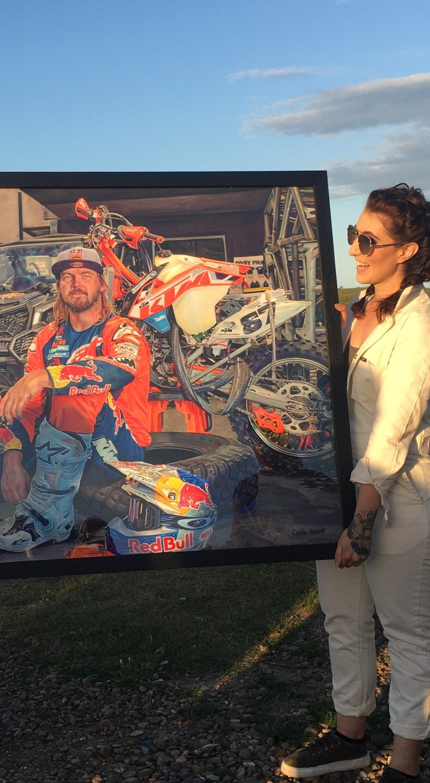 Toby Price Limited edition print